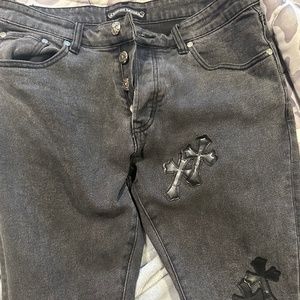 Chrome Hearts Authentic Jeans Mens